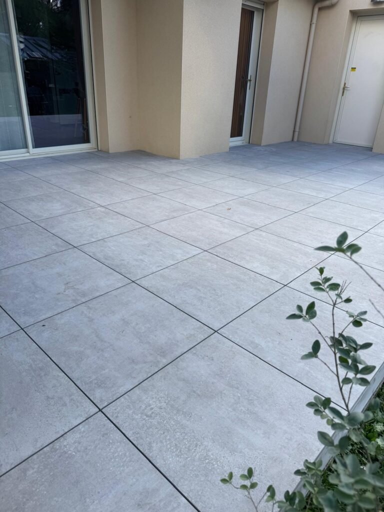 Terrasse grès cérame