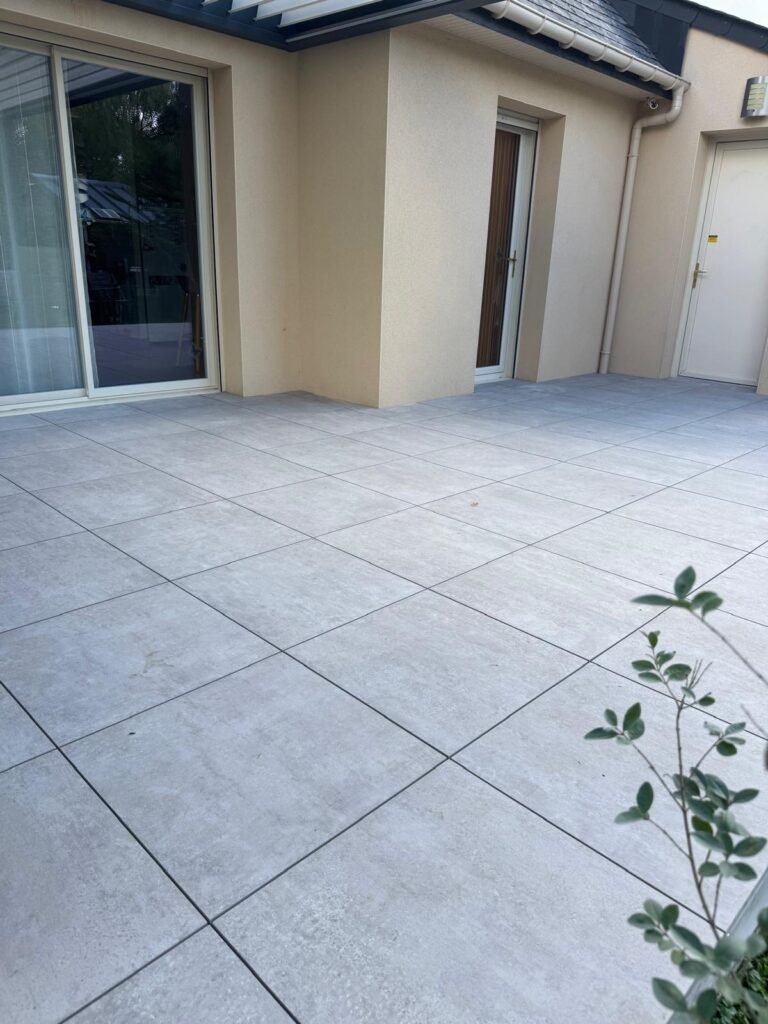 Terrasse grès cérame